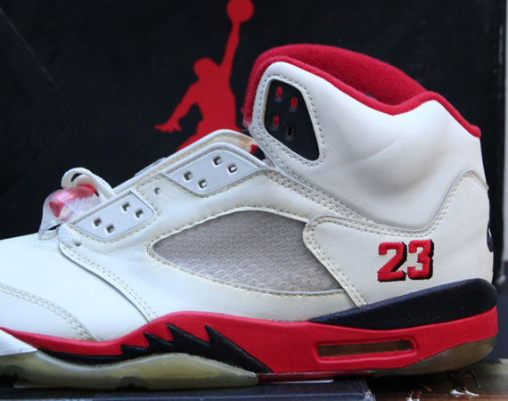 Air Jordan V ‘Fire Red’ – OG Pair On eBay