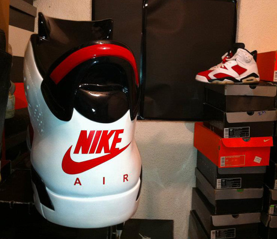 Air Jordan Vi Carmine Sculpture 10