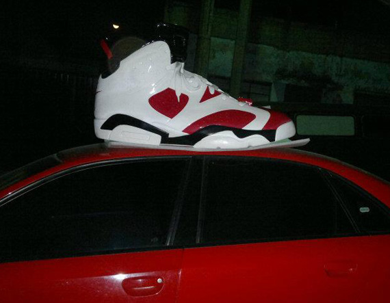 Air Jordan Vi Carmine Sculpture 13