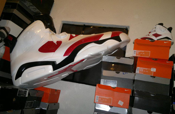 Air Jordan Vi Carmine Sculpture 16