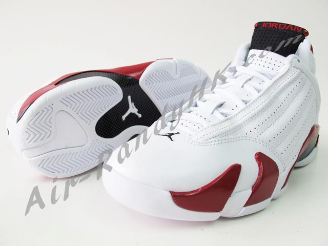 Air Jordan Xiv Retro White Sport Red Black 9