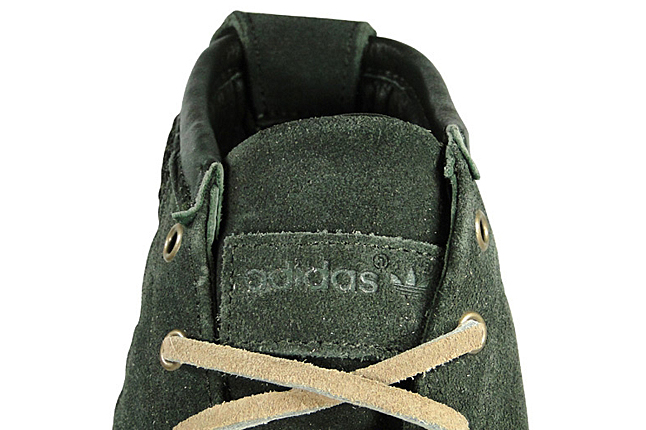 David Beckham Adidas Originals Gazelle Vintage Mid Solid Green Running White Sand Stone 4