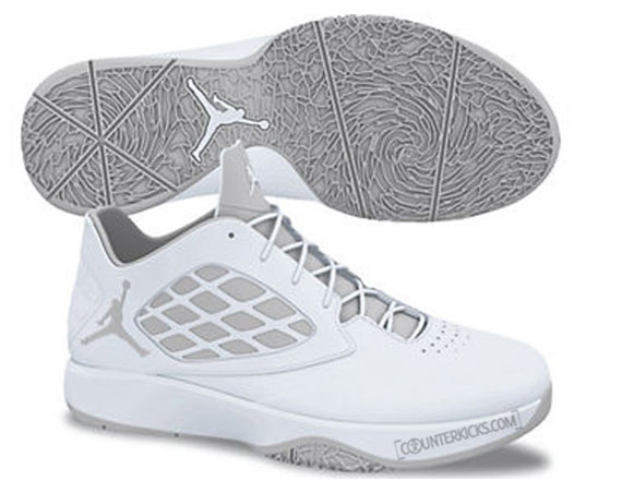 Jordan Blazin White White Metallic Silver