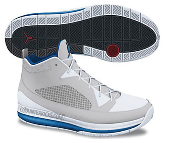 Jordan Flight 9 Max Rst Neutral Grey White Military Blue