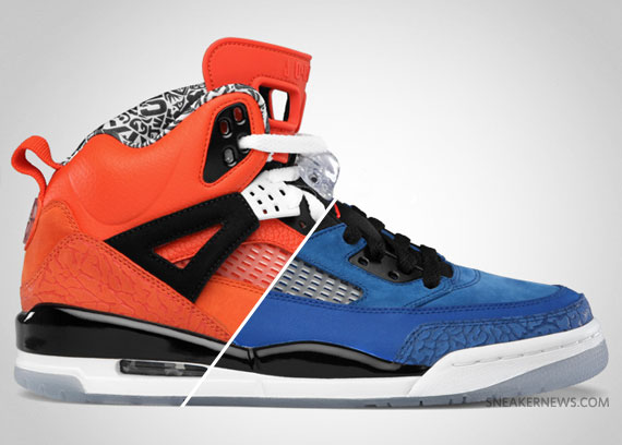 Jordan Spizike Knicks Blue Orange Release Date