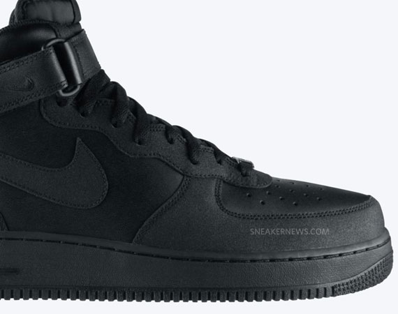 Nike Af1 Mid Black Tec Tuff 03