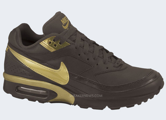 Nike Air Classic Bw Textile Euro Brown Gold 01