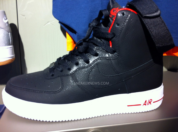 Nike Air Force 1 High Navy Orange White Summer 2012 01