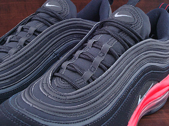 Nike Air Max 97 – Black – Challenge Red | Available