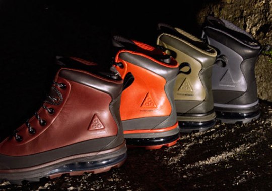 Nike ACG Watershield Air Max Conquer – Fall/Holiday 2011 Colorways