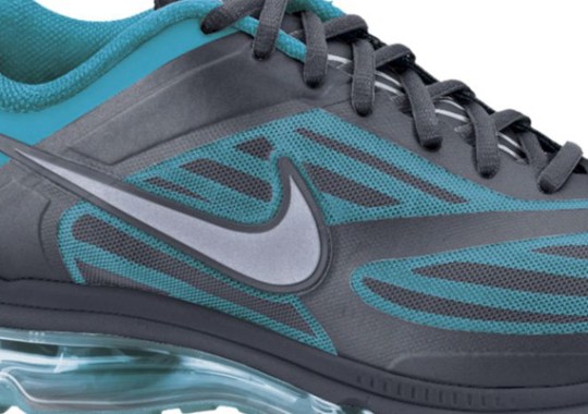 Nike Air Max Ultra – Dark Grey – Metallic Silver – Neo Turquoise