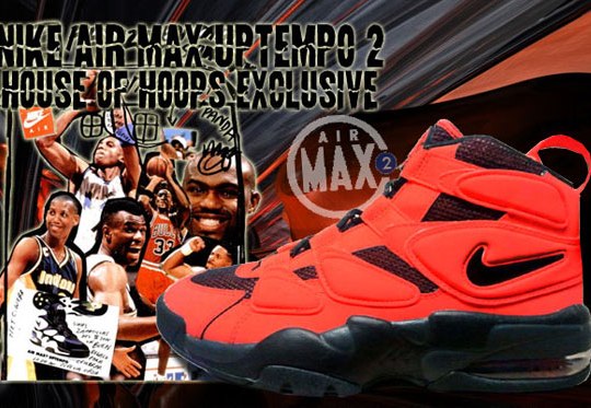 Nike Air Max Uptempo 2 – Max Orange – Black