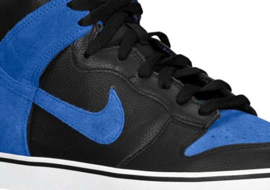 Nike 6.0 Dunk High SE – Black – Varsity Royal – White