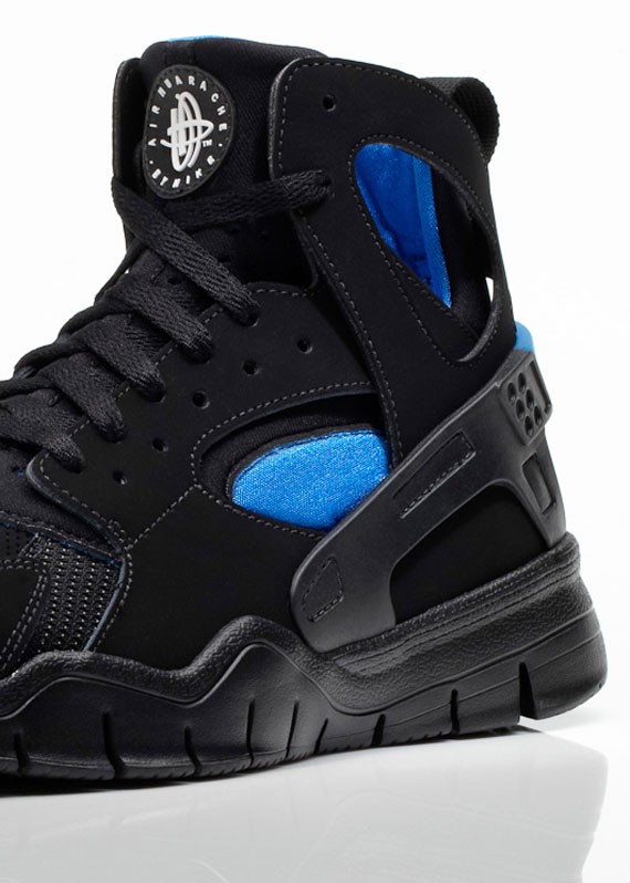 Nike Huarache Free Basketball Black Royal Purple 03