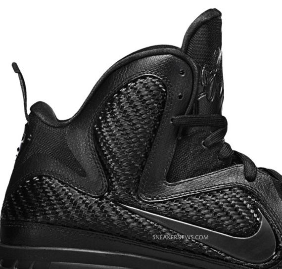 Nike Lebron 9 Blackout New Images 06