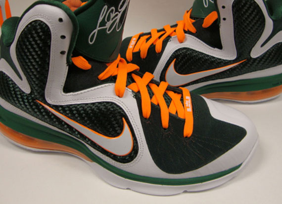 Nike LeBron 9 ‘Miami Hurricanes’ – Arriving at Retailers