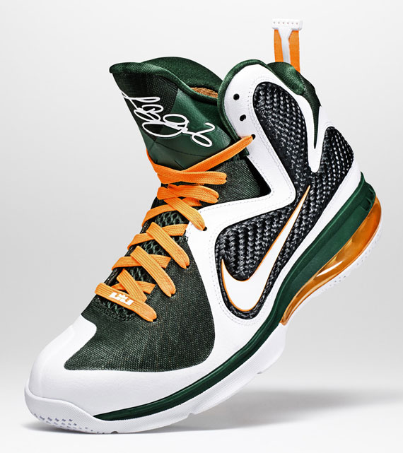 Nike Lebron 9 University Pack Miami 1