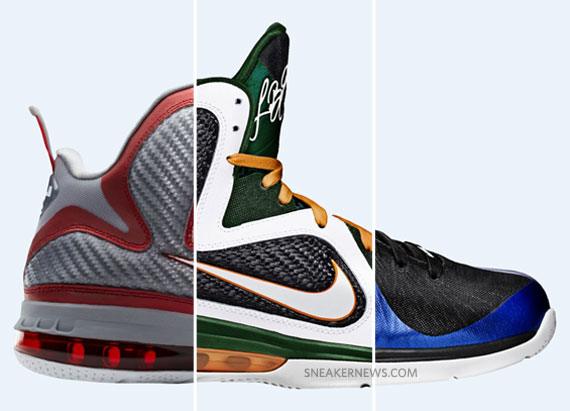 Nike Lebron 9 University Pack