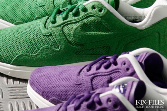 Nike Lunar Flow – Club Purple + Pine Green - New Images