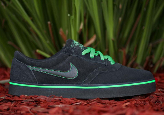 Nike Sb Vulc Rod Black Hyper Verde 2