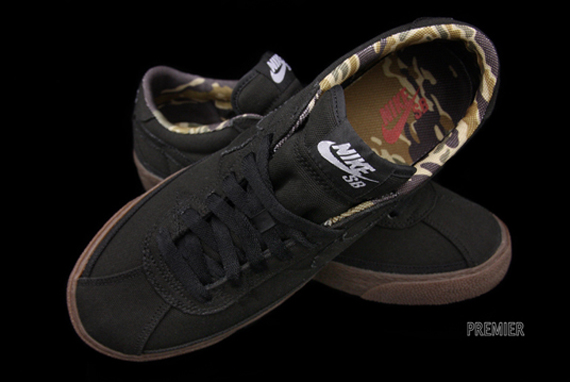 Nike SB Zoom Bruin - Black - Gum - Camouflage