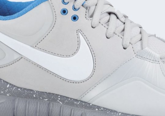 Nike Trainer 1.3 Mid Shield – Neutral Grey – White – Stealth – Blue Glow