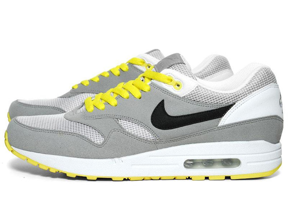 Nike Wmns Air Max 1 Neutral Grey Black Yellow End 06