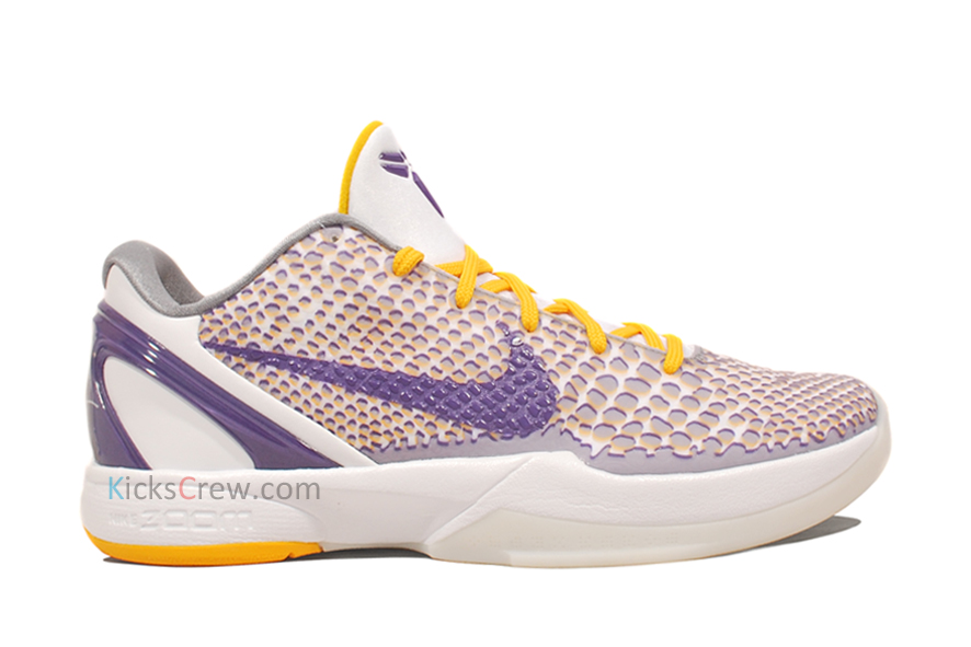 Nike Zoom Kobe Vi 3d Lakers 2