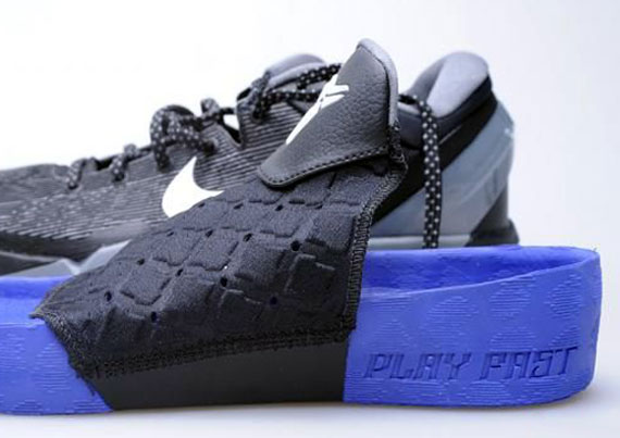 Nike Zoom Kobe VII – Black – Grey – White | Detailed Images