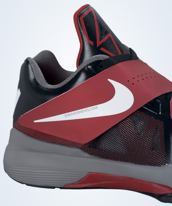 Nke Zoom Kd Iv Black Grey Red Detailed Images Ns 04