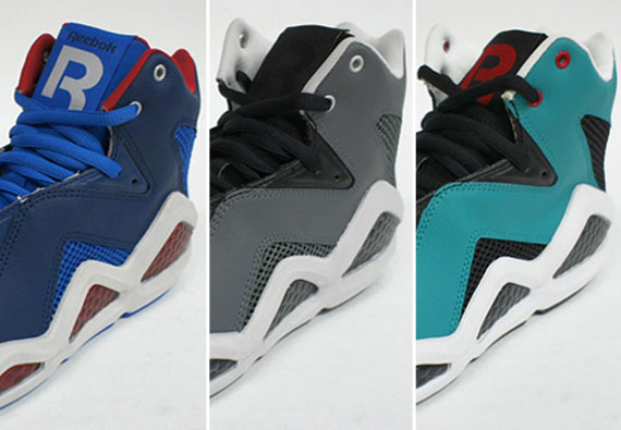 Reebok Kamikaze III Mid - Holiday 2011 Colorways