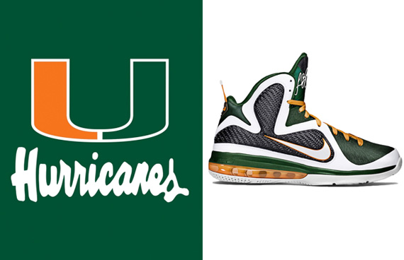 Universityofmiami Nikezoomlebron9