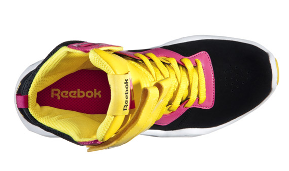 Reebok Classic Chi Kaze Black Overtly Pink Blaze Yellow White 3