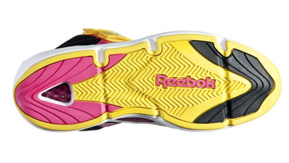 Reebok Classic Chi Kaze Black Overtly Pink Blaze Yellow White 4