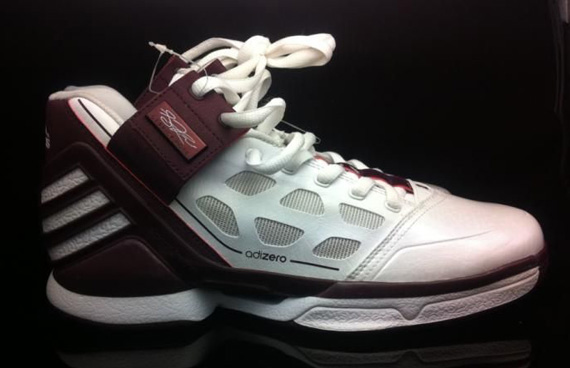 Adidas Adizero Rose 2.0 White Maroon