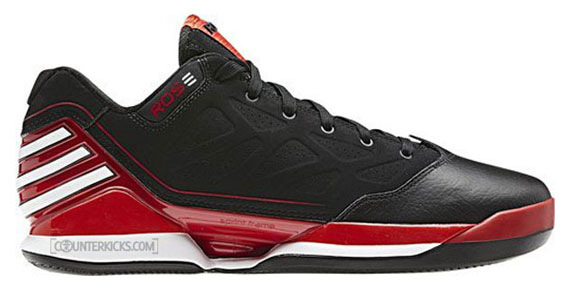 Adidas Adizero Rose 2.5 Low Black Red White