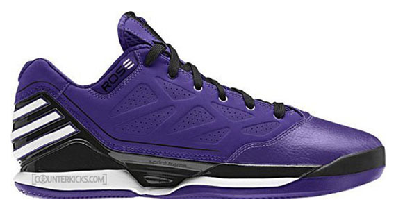 Adidas Adizero Rose 2.5 Low Purple Black White