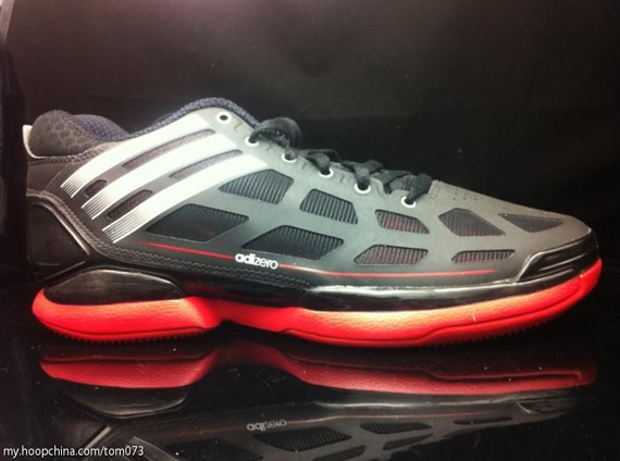 Adidas Crazy Light Low Black Red White