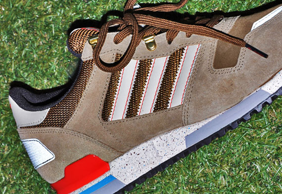 adidas Originals ZX 700 - Brown - Red - Blue