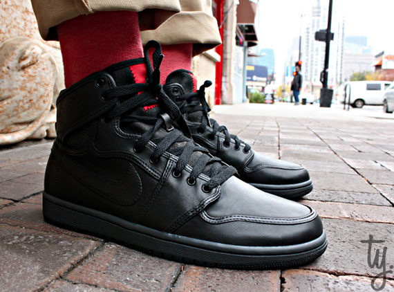 Air Jordan 1 Ko High Premium Black 1