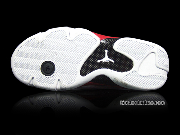Air Jordan 14 Retro White Sport Red 6