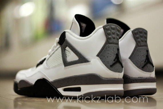 Air Jordan 4 White Tech Grey 2