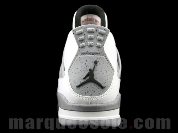 Air Jordan IV - White - Black - Tech Grey - Red