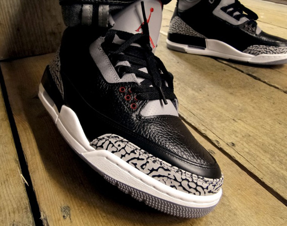 Air Jordan III Retro - Black/Cement | Arriving @ Euro Retailers