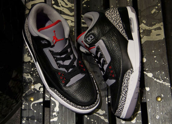 Air Jordan III – Black – Cement | Arriving @ Asia Retailers