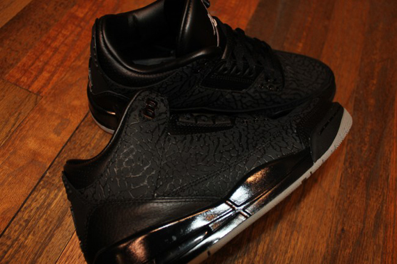 Air Jordan Iii Black Flip Arriving At Retailers 6