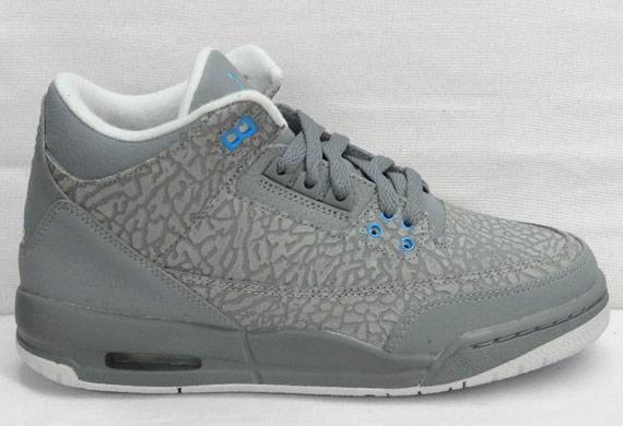 Air Jordan Iii Gs Grey Flip 2