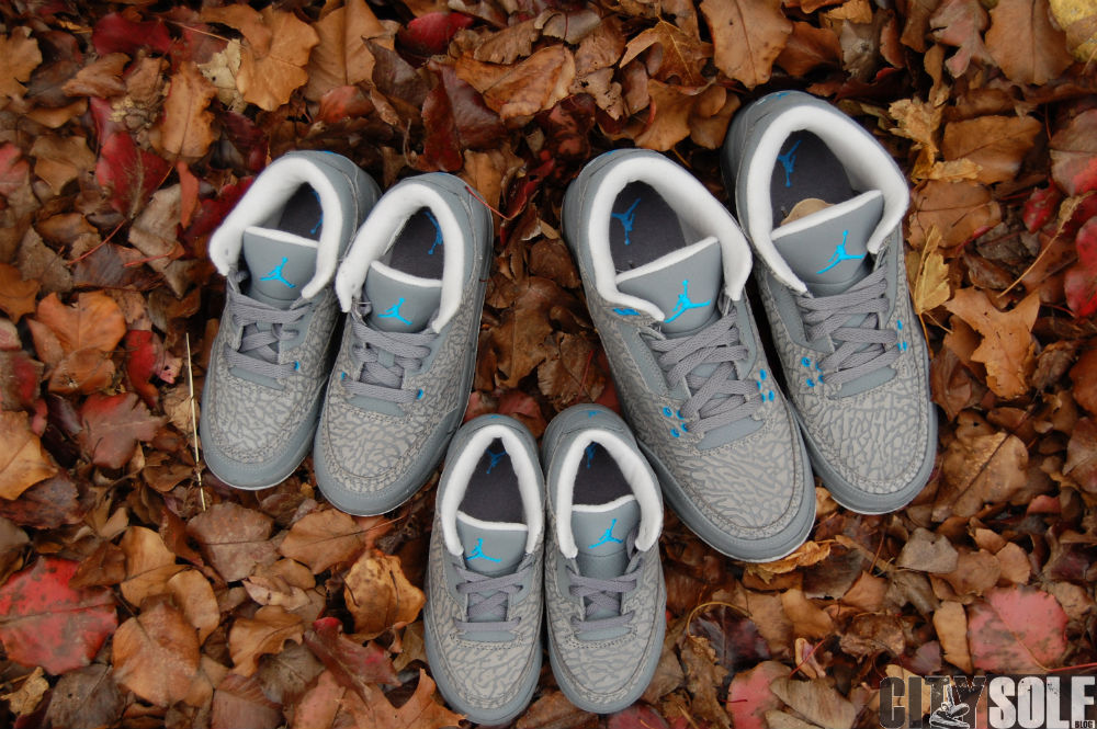 Air Jordan Iii Gs Grey Flip 21