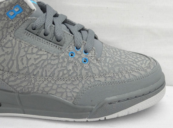 Air Jordan Iii Gs Grey Flip 5