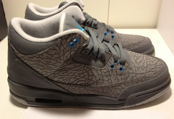 Air Jordan Iii Gs Grey Flip Available On Ebay 04